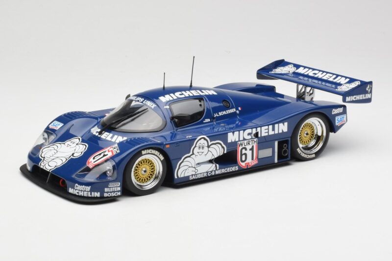 Sauber Mercedes C9 Michelin #61 J-L. Schlesser Winner ADAC Supersprint 1987 Minichamps 1:18 155873581 Kov