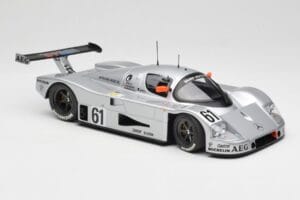 Sauber Mercedes C9 #61 M. Baldi / K. Acheson / G. Brancatelli 2nd Place 24 Hours of Le Mans 1989 Minichamps 1:18 155893561 Ko – obrázek 4 z 6