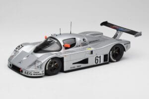 Sauber Mercedes C9 #61 M. Baldi / K. Acheson / G. Brancatelli 2nd Place 24 Hours of Le Mans 1989 Minichamps 1:18 155893561 Ko