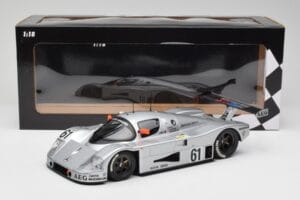 Sauber Mercedes C9 #61 M. Baldi / K. Acheson / G. Brancatelli 2nd Place 24 Hours of Le Mans 1989 Minichamps 1:18 155893561 Ko – obrázek 6 z 6