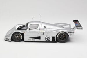 Sauber Mercedes C9 #62 J. Schlesser / J-P. Jabouille / A. Cudini 5th Place 24 Hours of Le Mans 1989 Minichamps 1:18 155893562 – obrázek 3 z 6