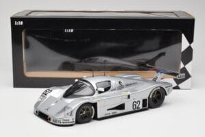 Sauber Mercedes C9 #62 J. Schlesser / J-P. Jabouille / A. Cudini 5th Place 24 Hours of Le Mans 1989 Minichamps 1:18 155893562 – obrázek 6 z 6