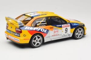 SEAT Cordoba WRC Evo 2 #9 H. Rovanpera / R. Pietilainen Rally San Remo 1999 Otto 1:18 OT483 Pryskyřice – obrázek 2 z 6