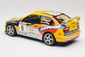 SEAT Cordoba WRC Evo 2 #9 H. Rovanpera / R. Pietilainen Rally San Remo 1999 Otto 1:18 OT483 Pryskyřice – obrázek 5 z 6