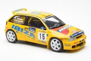 SEAT Ibiza Kit Car Evo 2 #15 H. Rovanpera / R. Pietilanen Rally Monte Carlo 1998 Otto 1:18 OT445 Pryskyřice – obrázek 4 z 6