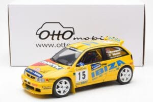 SEAT Ibiza Kit Car Evo 2 #15 H. Rovanpera / R. Pietilanen Rally Monte Carlo 1998 Otto 1:18 OT445 Pryskyřice – obrázek 6 z 6