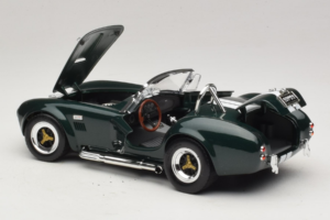 Shelby Cobra 427 S/C Tmavě Zelený Bílé Pruhy Road Signature 1:18 92058-P1 Kov – obrázek 5 z 8