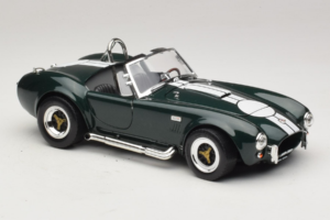 Shelby Cobra 427 S/C Tmavě Zelený Bílé Pruhy Road Signature 1:18 92058-P1 Kov – obrázek 6 z 8