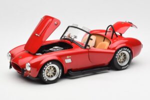 Shelby Cobra 427 S/C Červený Kyosho 1:18 08047R Kov – obrázek 2 z 8