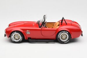 Shelby Cobra 427 S/C Červený Kyosho 1:18 08047R Kov – obrázek 4 z 8