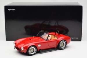 Shelby Cobra 427 S/C Červený Kyosho 1:18 08047R Kov – obrázek 8 z 8