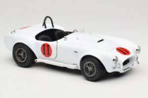 Shelby Cobra 427 S/C Bílý Auto World 1:18 AWSS104 Kov – obrázek 6 z 8
