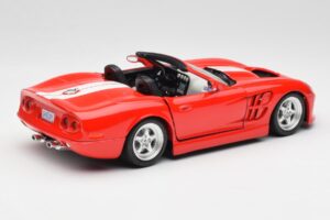 Shelby Series 1 Kabriolet Červený Bburago 1:18 3353 Kov – obrázek 3 z 8