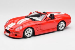 Shelby Series 1 Kabriolet Červený Bburago 1:18 3353 Kov