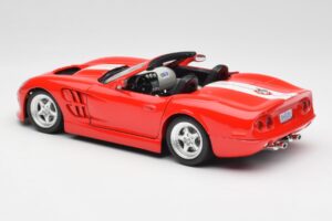 Shelby Series 1 Kabriolet Červený Bburago 1:18 3353 Kov – obrázek 7 z 8