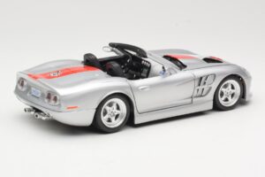 Shelby Series 1 Stříbrný Bburago 1:18 3323 Kov – obrázek 3 z 8