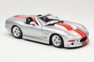 Shelby Series 1 Stříbrný Bburago 1:18 3323 Kov – obrázek 6 z 8