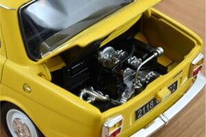 Simca 1000 LS Maya Žlutý Norev 1:18 185714 Kov – obrázek 3 z 4
