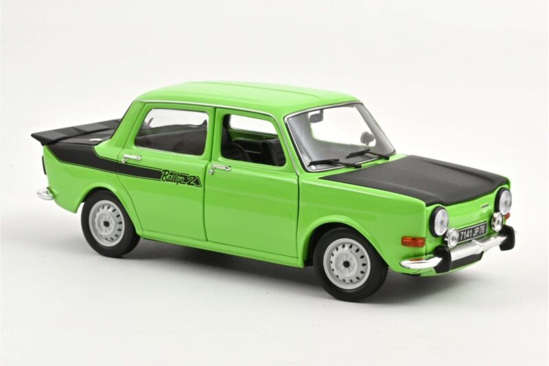Simca 1000 Rally 2 Racing Zelený Norev 1:18 185715 Kov