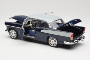 Simca Beaulieu 1 Modrý Norev 1:18 185731 Kov – obrázek 5 z 8