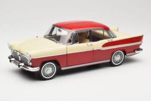 Simca Chambord Červený & Slonovinový Norev 1:18 185721 Kov
