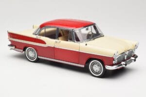 Simca Chambord Červený & Slonovinový Norev 1:18 185721 Kov – obrázek 6 z 8