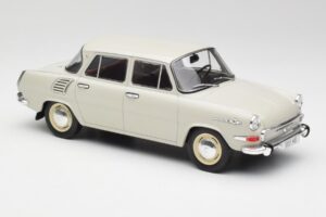 Skoda 1000 MB Šedý & Bílý MCG 1:18 MCG18275 Kov – obrázek 4 z 6