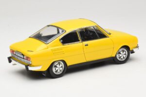 Skoda 110R Coupe Žlutý Abrex 1:18 118ABS-707GK Kov – obrázek 3 z 8