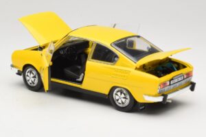Skoda 110R Coupe Žlutý Abrex 1:18 118ABS-707GK Kov – obrázek 5 z 8