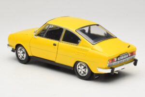 Skoda 110R Coupe Žlutý Abrex 1:18 118ABS-707GK Kov – obrázek 7 z 8