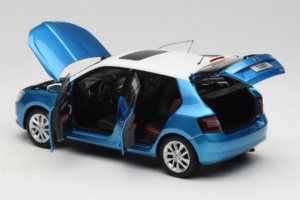 Skoda Fabia Mk3 Modrý OEM 1:18 ZSF000004BLA Kov – obrázek 5 z 8