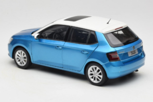 Skoda Fabia Mk3 Modrý OEM 1:18 ZSF000004BLA Kov – obrázek 7 z 8