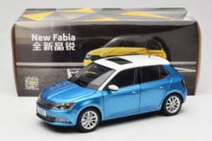 Skoda Fabia Mk3 Modrý OEM 1:18 ZSF000004BLA Kov – obrázek 8 z 8