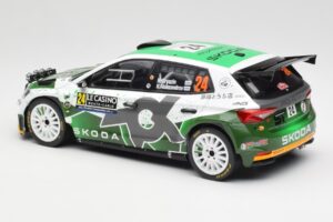 Skoda Fabia Rally2 #24 N. Gryazin / K. Aleksandrov Rally Monte Carlo 2023 IXO 1:18 18RMC155B Kov – obrázek 5 z 6