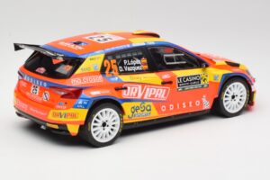 Skoda Fabia Rally2 #25 P. Lopez Rally Monte Carlo 2024 IXO 1:18 18RMC199 Kov – obrázek 2 z 6