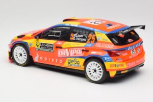 Skoda Fabia Rally2 #25 P. Lopez Rally Monte Carlo 2024 IXO 1:18 18RMC199 Kov – obrázek 5 z 6