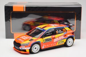 Skoda Fabia Rally2 #25 P. Lopez Rally Monte Carlo 2024 IXO 1:18 18RMC199 Kov – obrázek 6 z 6