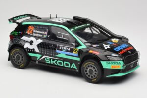 Skoda Fabia Rally2 #22 Toksport G. Greensmith / J. Andersson Safari Rally Kenya 2024 IXO 1:18 18RMC209 Kov – obrázek 4 z 6