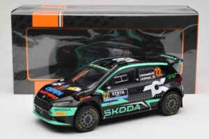 Skoda Fabia Rally2 #22 Toksport G. Greensmith / J. Andersson Safari Rally Kenya 2024 IXO 1:18 18RMC209 Kov – obrázek 6 z 6