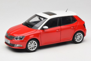 Skoda Fabia Mk3 Červený OEM 1:18 ZSF00004ROT Kov