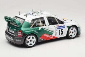 Skoda Fabia WRC #15 T. Gardemeister / P. Lukander WRC 1999 Solido 1:18 90457 Kov – obrázek 3 z 8