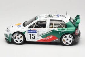 Skoda Fabia WRC #15 T. Gardemeister / P. Lukander WRC 1999 Solido 1:18 90457 Kov – obrázek 4 z 8