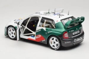 Skoda Fabia WRC #15 T. Gardemeister / P. Lukander WRC 1999 Solido 1:18 90457 Kov – obrázek 5 z 8