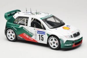 Skoda Fabia WRC #15 T. Gardemeister / P. Lukander WRC 1999 Solido 1:18 90457 Kov – obrázek 6 z 8