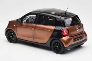 Smart Forfour W453 Černý Hazel Hnědý Norev 1:18 B66960299 Kov – obrázek 7 z 8