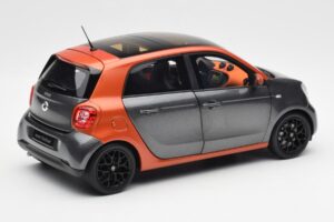 Smart Forfour W453 Lava Oranžový Grafit Šedý Norev 1:18 B66960298 Kov – obrázek 3 z 8