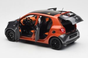 Smart Forfour W453 Lava Oranžový Grafit Šedý Norev 1:18 B66960298 Kov – obrázek 5 z 8