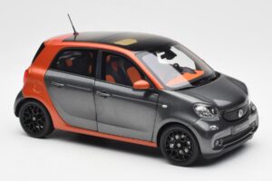 Smart Forfour W453 Lava Oranžový Grafit Šedý Norev 1:18 B66960298 Kov – obrázek 6 z 8