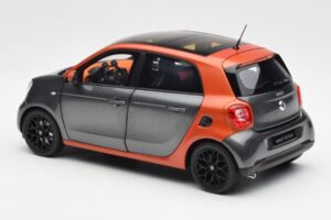 Smart Forfour W453 Lava Oranžový Grafit Šedý Norev 1:18 B66960298 Kov – obrázek 7 z 8