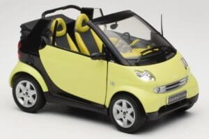 Smart Fortwo 450 Cabrio Žlutý Minichamps 1:18 0012889V001C49Q00 Kov – obrázek 6 z 8